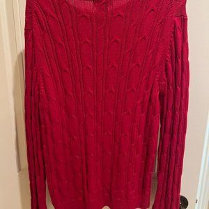 *Vintage* Class Club Kids Pullover Sweater RED Size 20